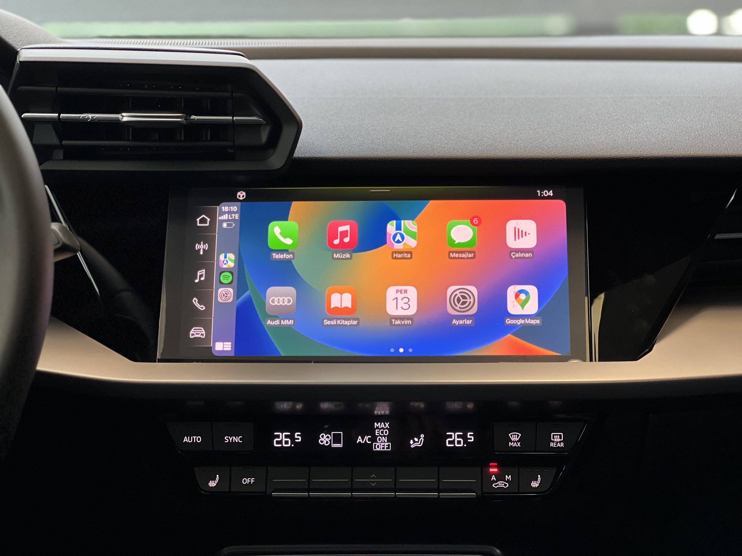 Audi A3 (2021-Sonrası) Kablosuz Carplay & Video İzleme Aktivasyonu