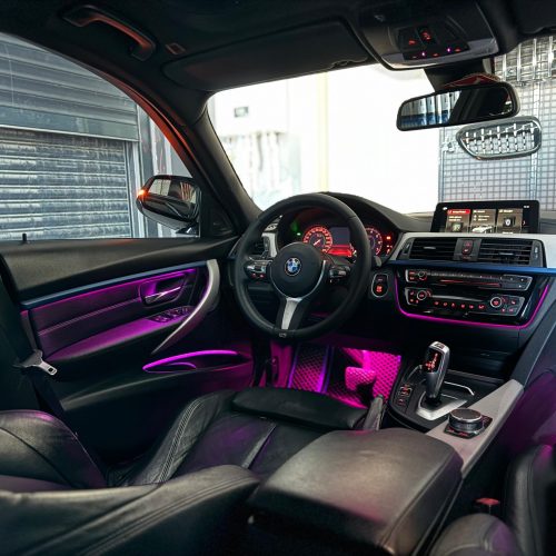 BMW 3 Serisi (F30) Çok Renkli Ortam Aydınlatma Sistemi