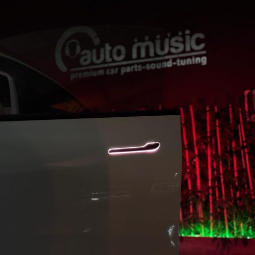 Tesla Model Y Işıklı ve Otomatik Kapı Kolu Seti