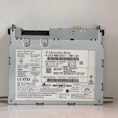 MERCEDES Orjinal Radyo Ünitesi-A2139005311-A2139004316
